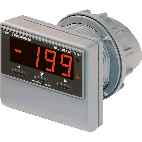 Blue Sea Systems Digital DC MultiMeter w/Alarm 8248