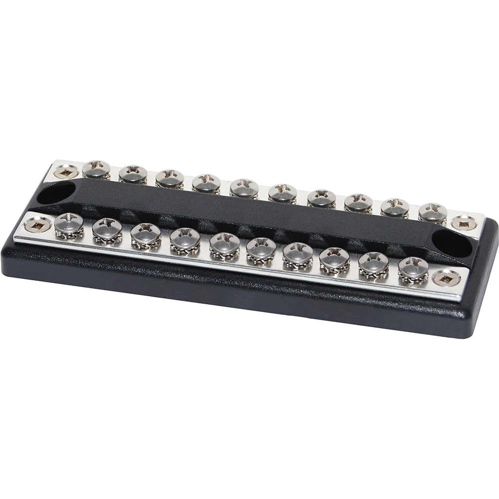 Blue Sea Systems DualBus 100A BusBar, 10 Circuit