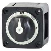 أنظمة البحر الأزرق M-Series Selector 3 Position تبديل البطارية - أسود