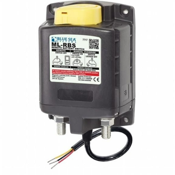 Blue Sea Systems ML-RBS Remote Battery Switch - Blue