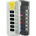 thumbnail image 1 of Blue Sea Systems ST Blade Fuse Block 6 Independent Circuits with Cover, 1 of 2