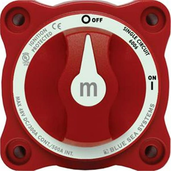 Blue Sea m-Series (Mini) Battery Switch Single Circuit ON/OFF