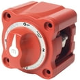 thumbnail image 1 of Blue Sea Systems m-Series Mini Selector Battery Switch, Red, 1 of 5