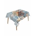 thumbnail image 1 of Blue Sea Turtle Coastal Table Cloth, Summer Beach Nautical Starfish Coral Waterproof Tablecloth for Rectangle Tables, Reusable Washable Fabric Table Cover for Restaurant Kitchen Dining Tables 52"x70", 1 of 6