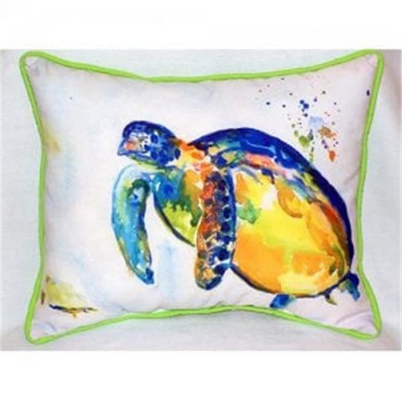 Sea Turtle II Throw Pillow