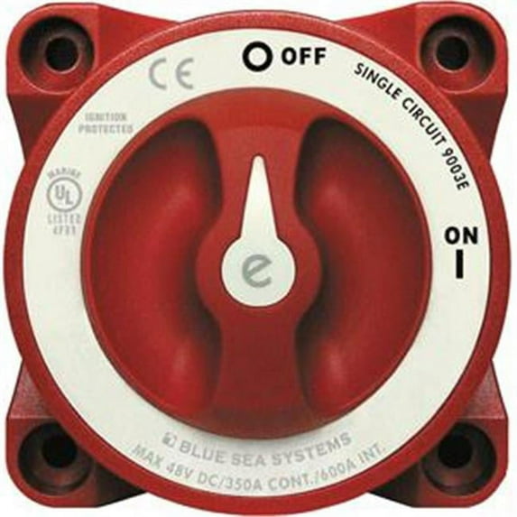 Blue Sea e-Series Battery Switch Single Circuit ON/OFF