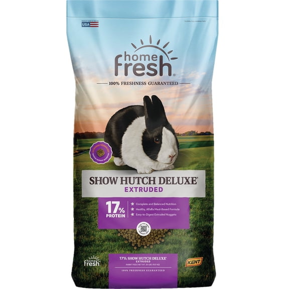 Blue Seal Home Fresh Show Hutch Deluxe 17 Rabbit Food - Digestive Care - 50 Pound Bag