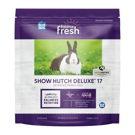 Blue Seal Show Hutch Deluxe Extruded Pellet Rabbit Food 4.5 lb Resealable
