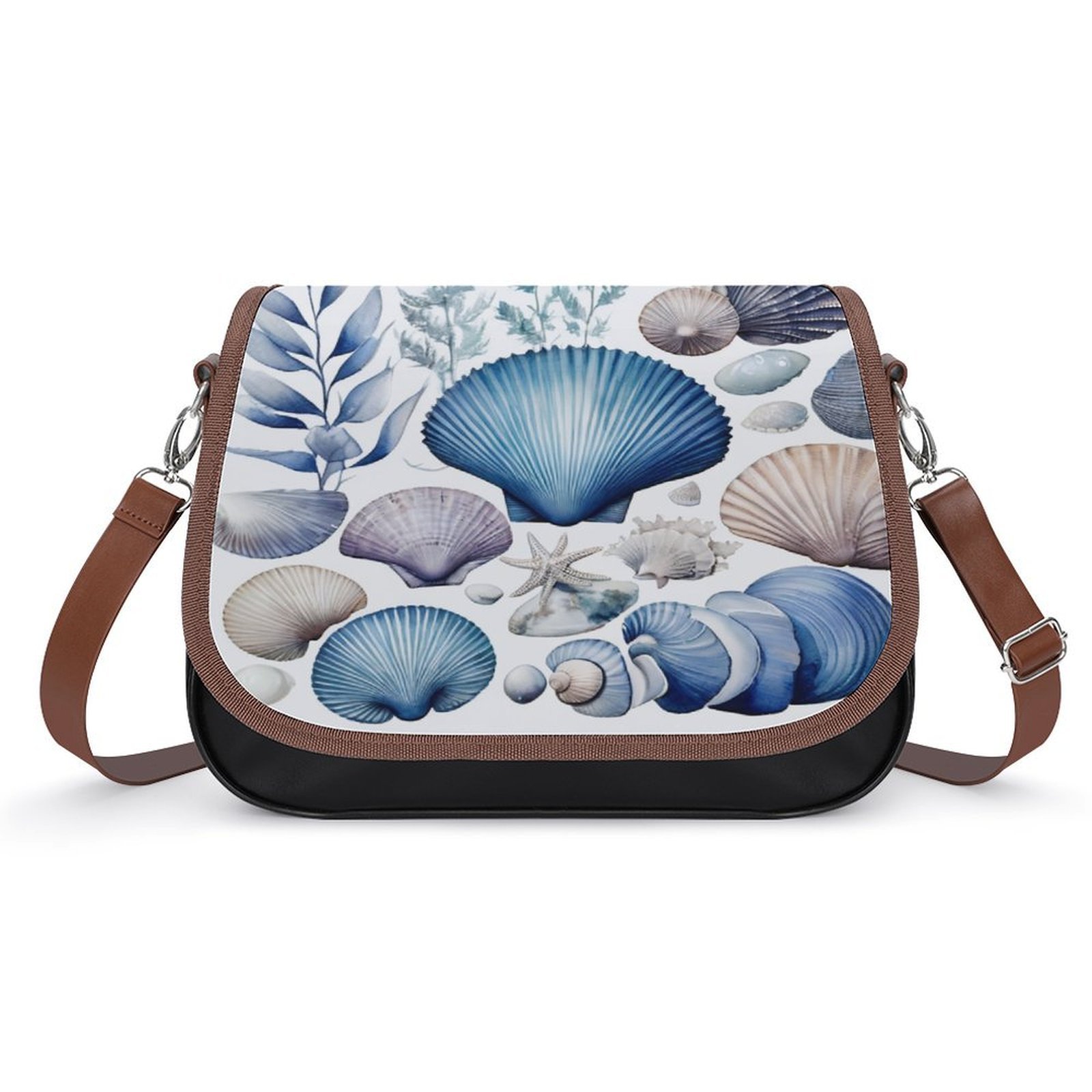 Seagull Pattern Print Crossbody bags