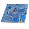 thumbnail image 1 of 3dRose, Blue Seashell-Mother-of-Pearl Closeup, 4 Inch Ceramic Tile, 1 of 1