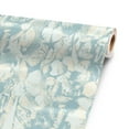 thumbnail image 1 of Blue Seashells 12” x 52” Vinyl Wrap Sheet for large or custom items | 3M wrap DIY to custom skin gear of all types and sizes, including vehicles, boats, appliances, furniture, atv’s,, 1 of 5