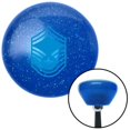 thumbnail image 1 of Blue Senior Master Sergeant Blue Retro Metal Flake Shift Knob with M16 x 1.5 Insert, 1 of 1