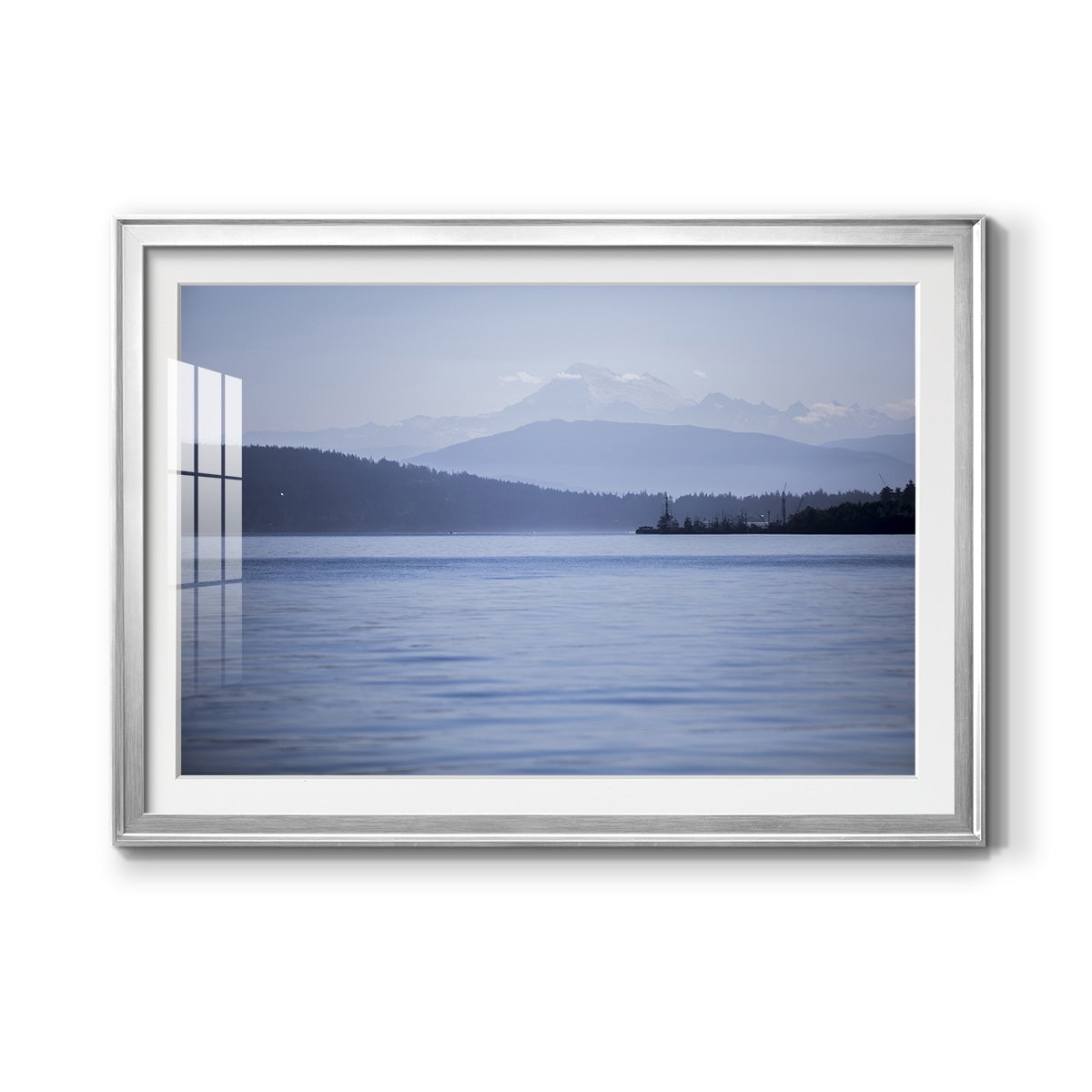 Blue Serenity Premium Framed Print - Ready to Hang