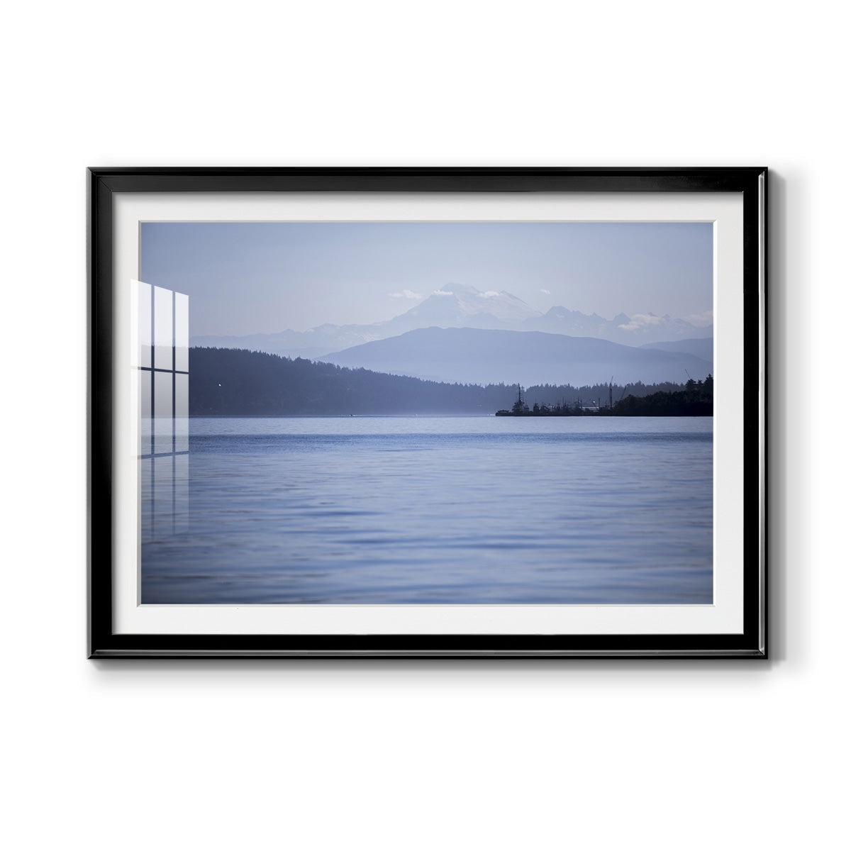 Blue Serenity Premium Framed Print - Ready to Hang