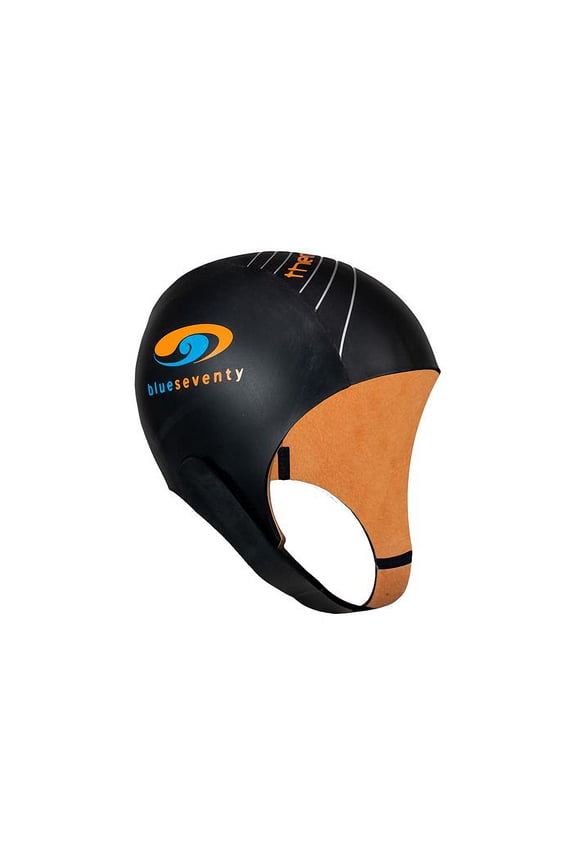 Blue Seventy Adjustable Thermal Skull Cap Black Small