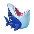 thumbnail image 1 of Blue Shark Popcorn Bucket Popcorn Storage Food Container 7.9" Desktop Decor with Popcorn Holder 2025 Collector's Edition Ideal Gift for Movie Lovers, 1 of 4