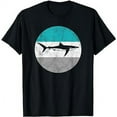 thumbnail image 1 of Blue Shark Retro Gift For Men or Boys T-Shirt, 1 of 5