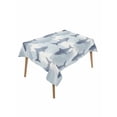 thumbnail image 1 of Blue Sharks Coastal Rectangle Tablecloth, Summer Beach Ocean Nautical Waterproof & StainResistant Tablecloth, Washable Oil-proof Table Cover for Dining/Party/Wedding/Camping/Buffet 52x70 In, 1 of 9