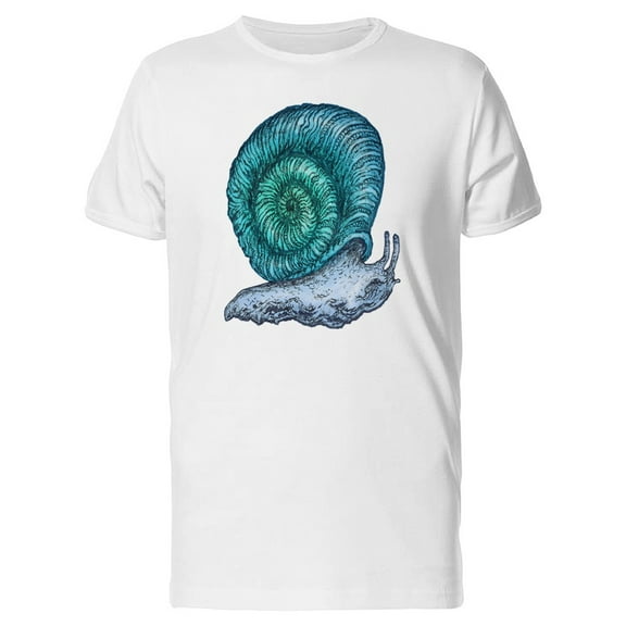 Blue Shell Monster Snail Tee Men's -Image by Shutterstock
