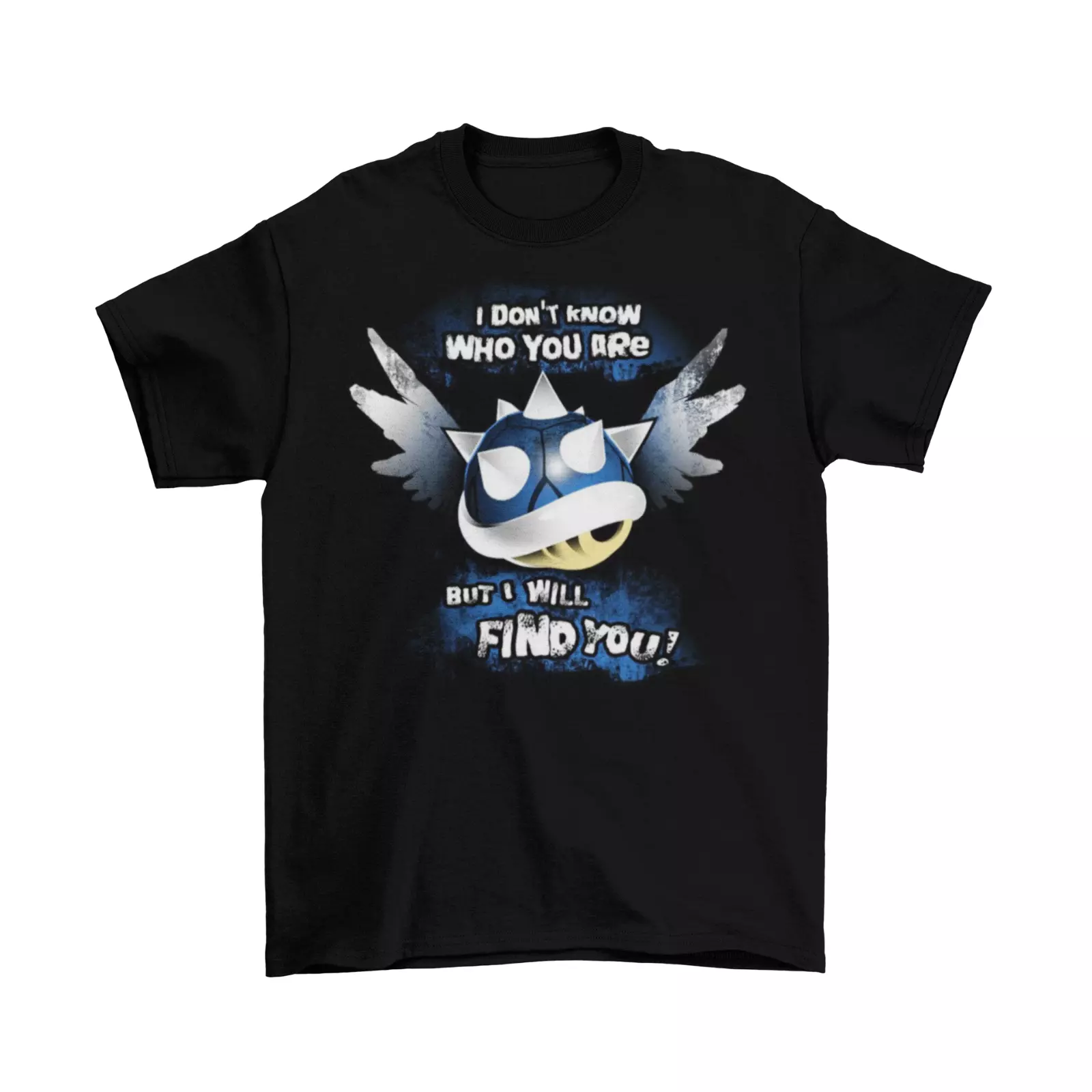 Style3 T-Shirt Uomo Mario Kart - Guscio Blu | 100% Cotone Premium | Stampa Originale