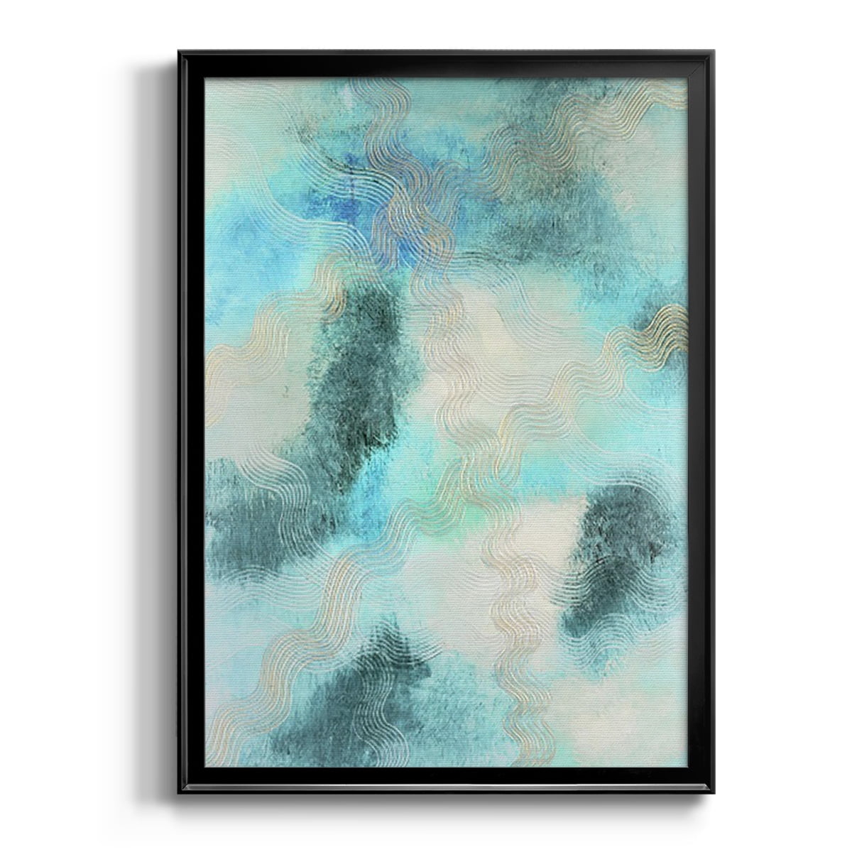 Blue Shift II Premium Framed Print, in Gold, Black, or Silver - Ready to Hang