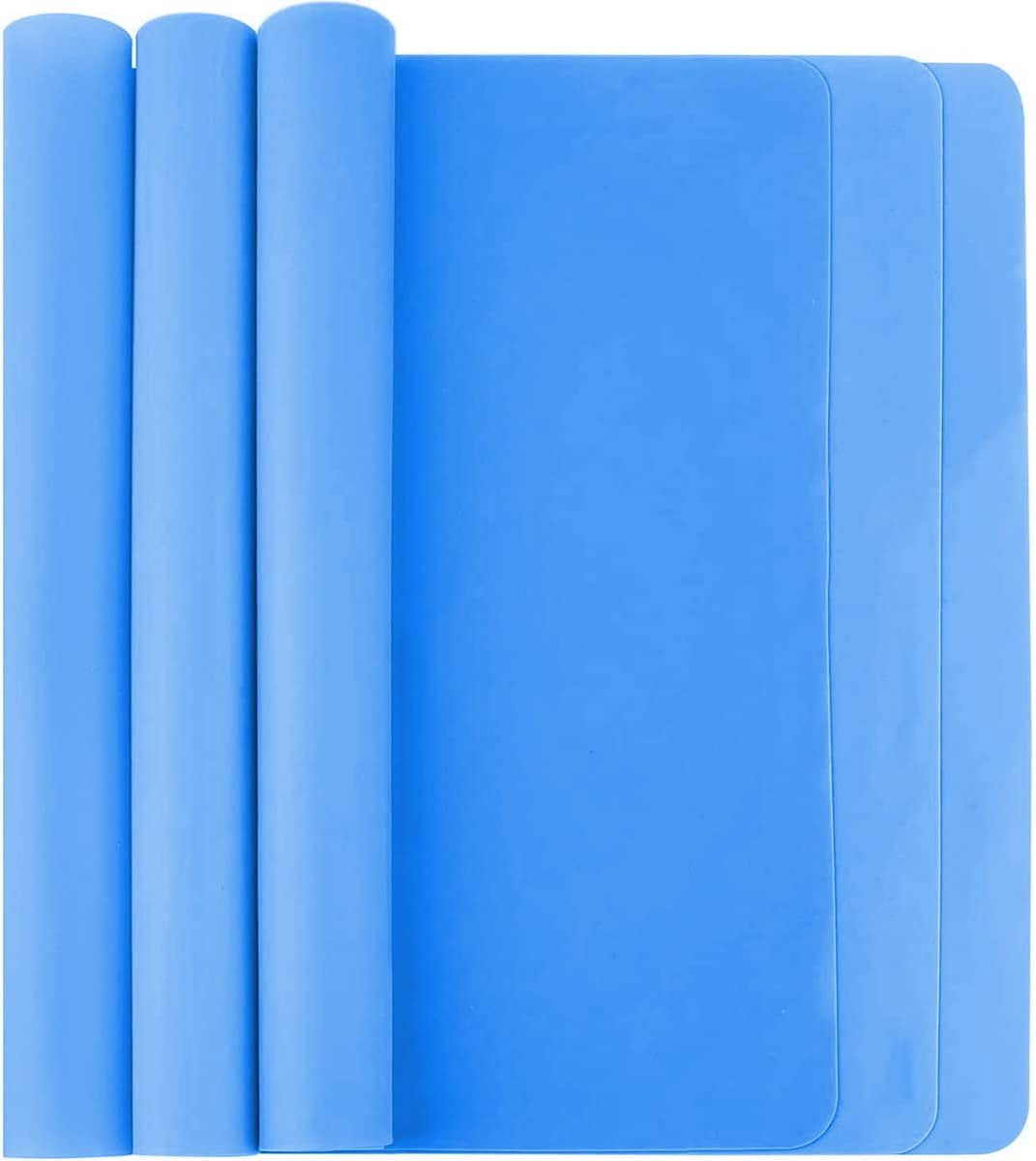 Blue Silicone Mat 3 Pack - Walmart.com