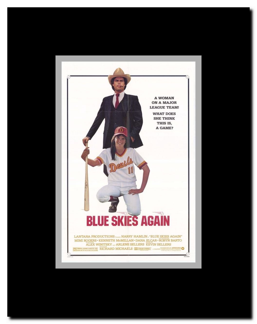 Blue Skies Again Framed Movie Poster