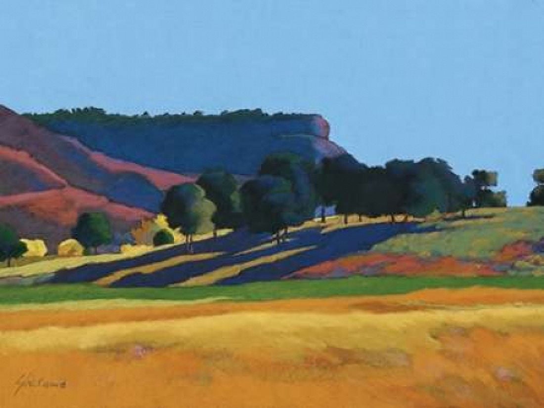 Blue Skies Canvas Art - Mary Silverwood (18 x 24)