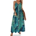 Blue Skies Sleeveless Dress summer outfits for women 2024 luxury
