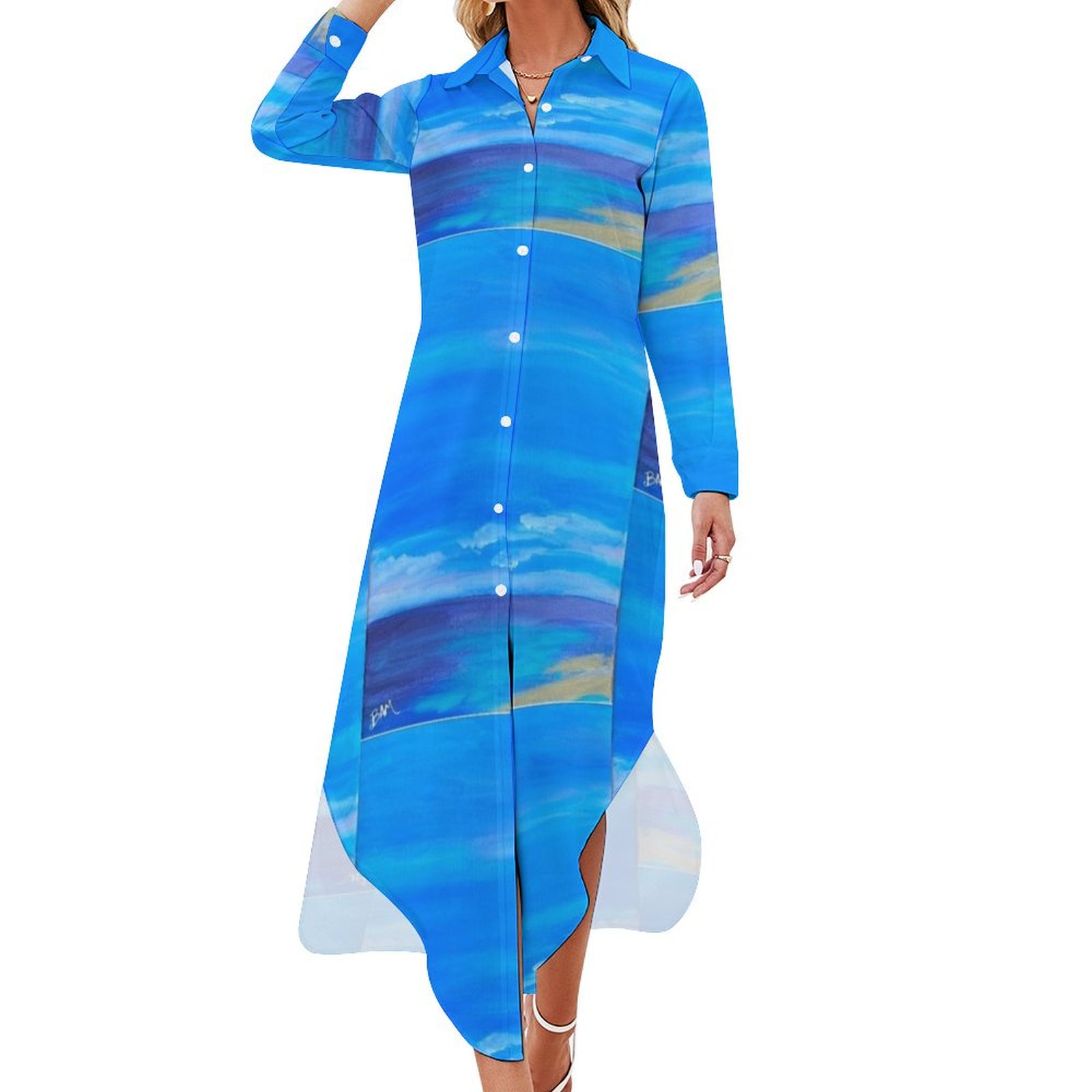 Clearest Skies Dress Blue Endless Blue Skies Dress | Modest Women's Dresses Clearest Skies Dress Blue Endless Blue Skies Dress | Modest Women's Dresses