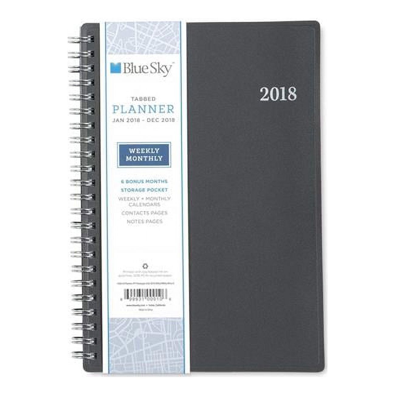 Blue Sky 100010 5 x 8 in. Passages Weekly & Monthly Wirebound Planner ...