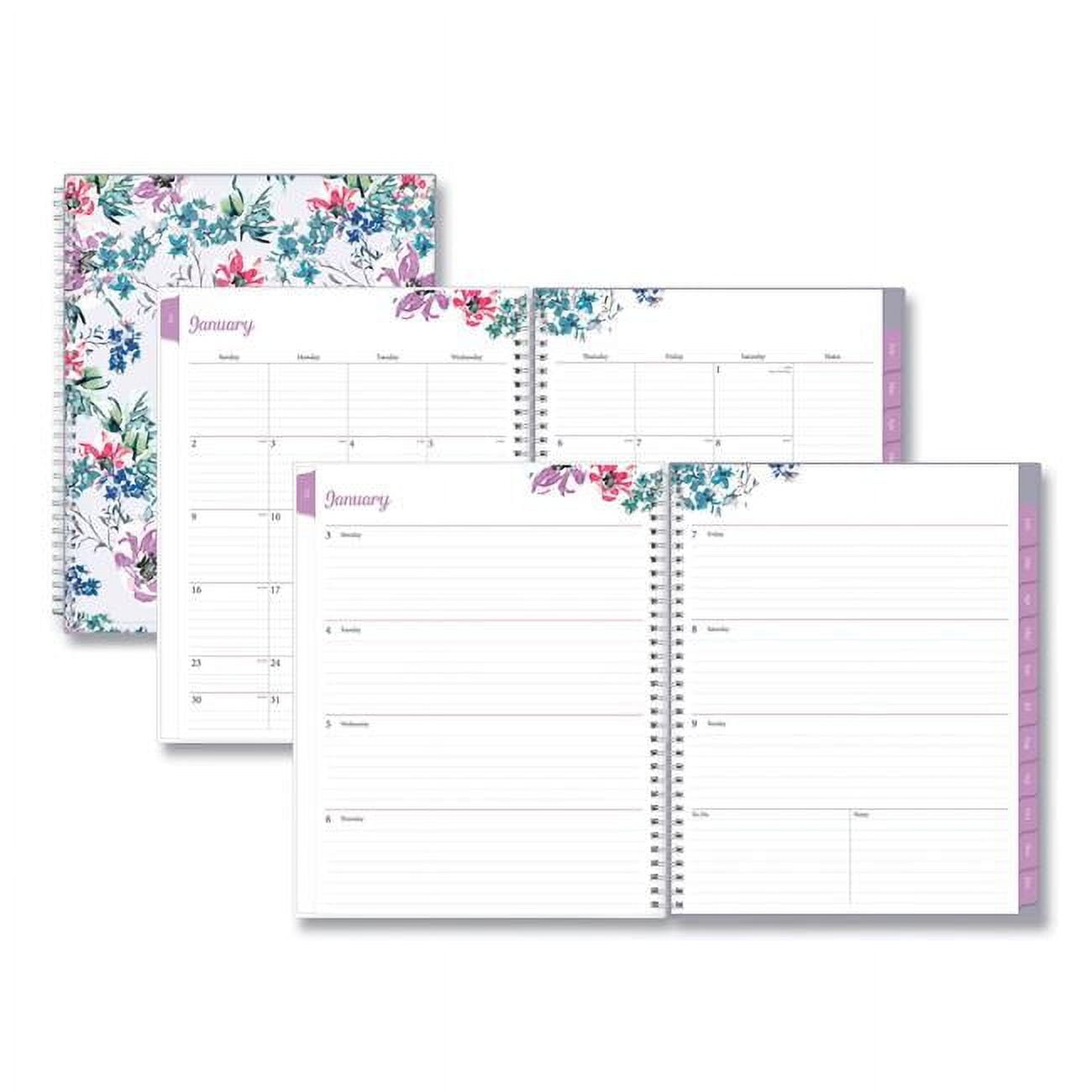 Blue Sky  11 x 8.5 in. Laila Create-Your-Own Cover Weekly & Monthly Planner