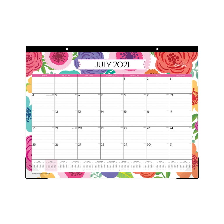 Blue Sky Desk Calendar 2025 22×17 Calendar goldia noella