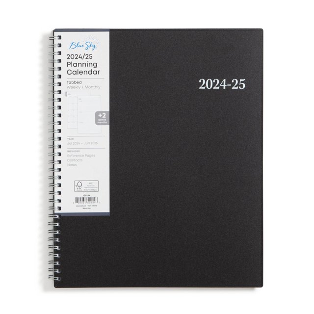 Blue Sky 20242025 Academic Year Weekly and Monthly Planner, 8.5" x 11