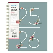 Blue Sky 2025-2026 Weekly and Monthly Academic Year Planner Calendar, July 2025 - June 2026, 8.5" x 11", Flexible Cover, Wirebound, Storage Pocket, Laminated Tabs, Greta