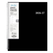 Blue Sky 2026-2027 Weekly and Monthly Academic Year Planner Calendar, July 2026 - June 2027, 8.5" x 11", Flexible Cover, Wirebound, Laminated Tabs, Enterprise