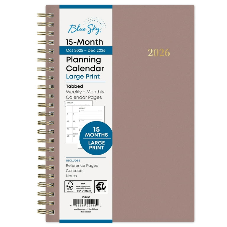 Blue Agate Weekly 2022 Planner (Weekly Planner