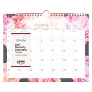 Blue Sky 2027 Monthly Wall Calendar, January 2027 - December 2027, Durable Twin Wire Binding, 11" x 8.75", Perfect For Home, Office And Classrooms, Joselyn