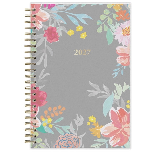 Blue Sky 2027 Weekly and Monthly Planner Calendar, January 2027 - December 2027, 5" x 8", Flexible Frosted Cover, Laminated Tabs, Durable Twin Wire Binding, Sophie