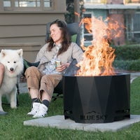 1PC Blue Sky Peak Fire Pit