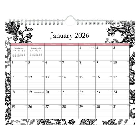 2026 Blue Sky Monthly Wall Calendar, 11" x 8-3/4", Analeis, January To December, 100028