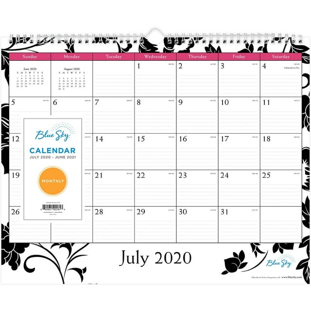 Blue Sky BLS100089 Barcelona Academic Monthly Wall Calendar 1 Each Blue Sky BLS100089 Barcelona Academic Monthly Wall Calendar 1 Each