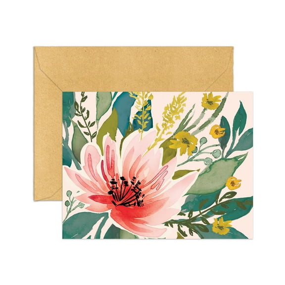 Blue Sky Boxed Note Cards Set, 4.2" x 5.5", 24-Pack, Non-Dated, Blank Inside, Premium Stationery for Thank You Notes, Invitations & Greetings (Killam)