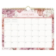 2026 Blue Sky Monthly Wall Calendar, 11" x 8-3/4", Big Peony, January To December, 152692