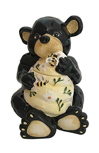 Blue Sky Clayworks Bear Hive Cookie Jar