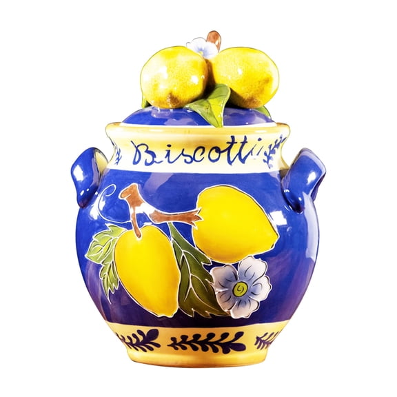 Blue Sky Clayworks 17495 Lemon Cookie Jar
