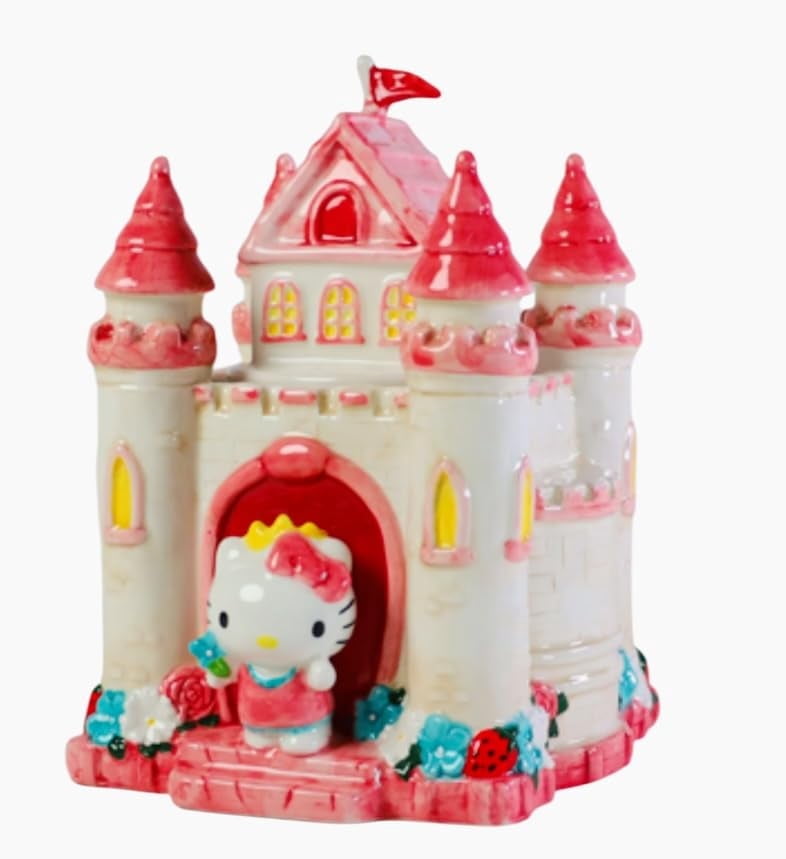 Hello Kitty Princess Castle Cookie Snack Jar - Thumbnail 3