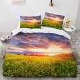 thumbnail image 1 of Blue Sky Cloud Duvet Cover Set King Full Size For Kids Boys Polyester Bedding Set Comforter Cover, 1 of 5