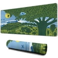 thumbnail image 1 of Blue Sky and Forest&nbsp;desk Mouse Padwaterproofwashable&nbsp;for Office Home Work GamingmousepadsRubber Base Mousepad with Stitched Edges 31.5x11.8inches, 1 of 7