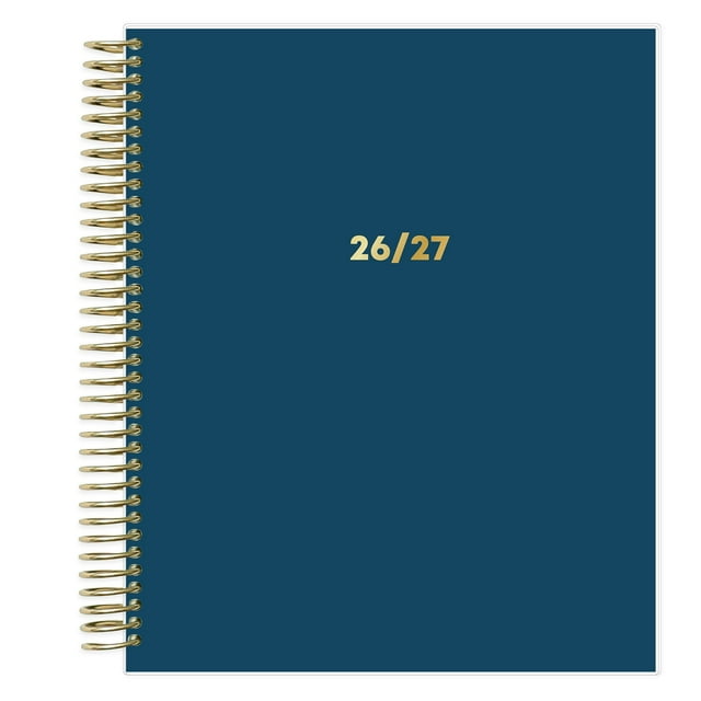 20262027 Blue Sky LiveWell™ 2Year Monthly Planner, 7" x 9", Navy